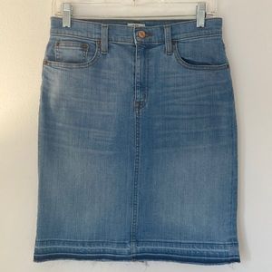 J. Crew Denim skirt